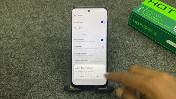 How to Control Data Roaming in infinix hot 50 5G || Data roaming on off kaise kare