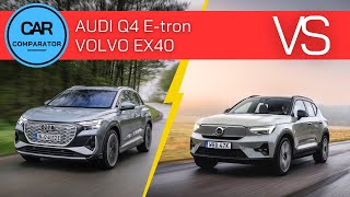 Audi Q4 e-tron vs Volvo EX40 (XC40 Recharge) | 2024 | All specs compared!