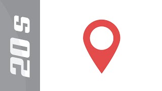 Illustrator in 20 seconds: Location Pin