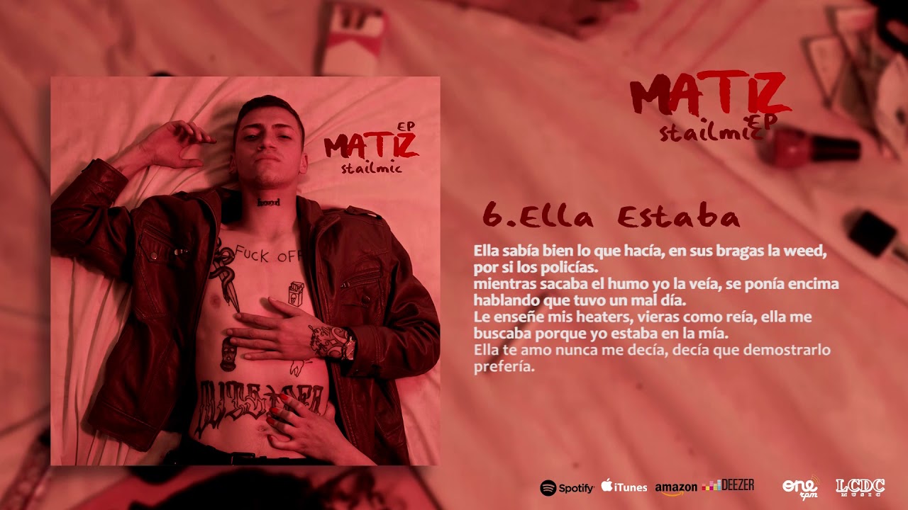 Watch @stailmic - Ella Estaba (Cover Audio) | MATIZ on YouTube Watch @stailmic - Ella Estaba (Cover Audio) | MATIZ on YouTube