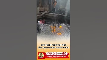 Quá trình tôi luyện thép thật đáng sợ #tintuc #giaitri #shorts