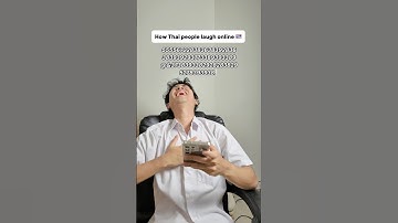 Levels of laughter 🇹🇭🤣 #thailand #thai #language #reels #learnthai #funnyvideos