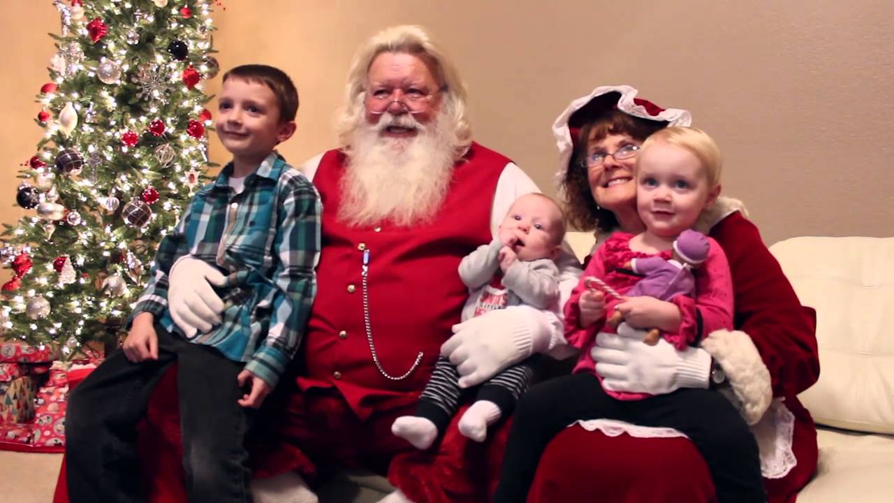 Santa came to our house