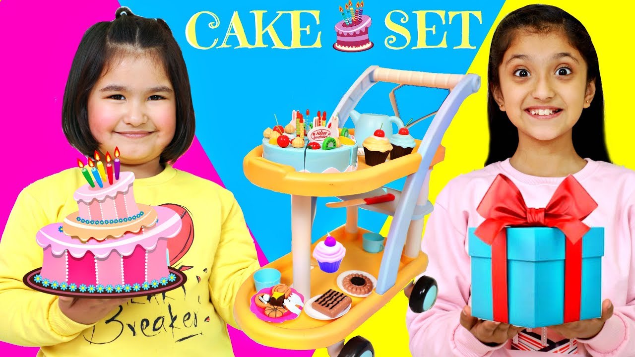 pretend play cake