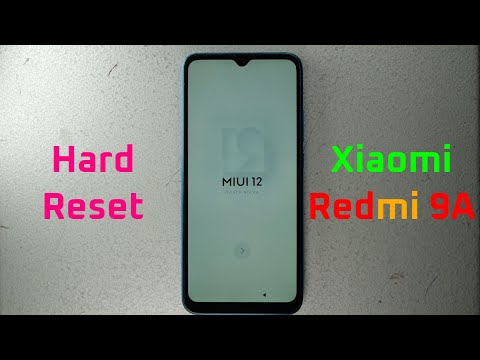 Xiaomi Redmi 9A (M2006C3LG) - Hard Reset / Factory Reset - 2021 - Works 100