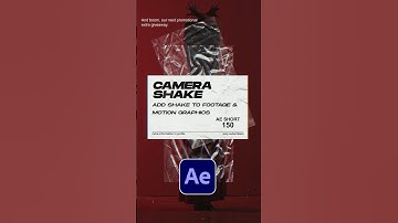 Easily Apply Seamless Camera Shake to Anything in After Effects