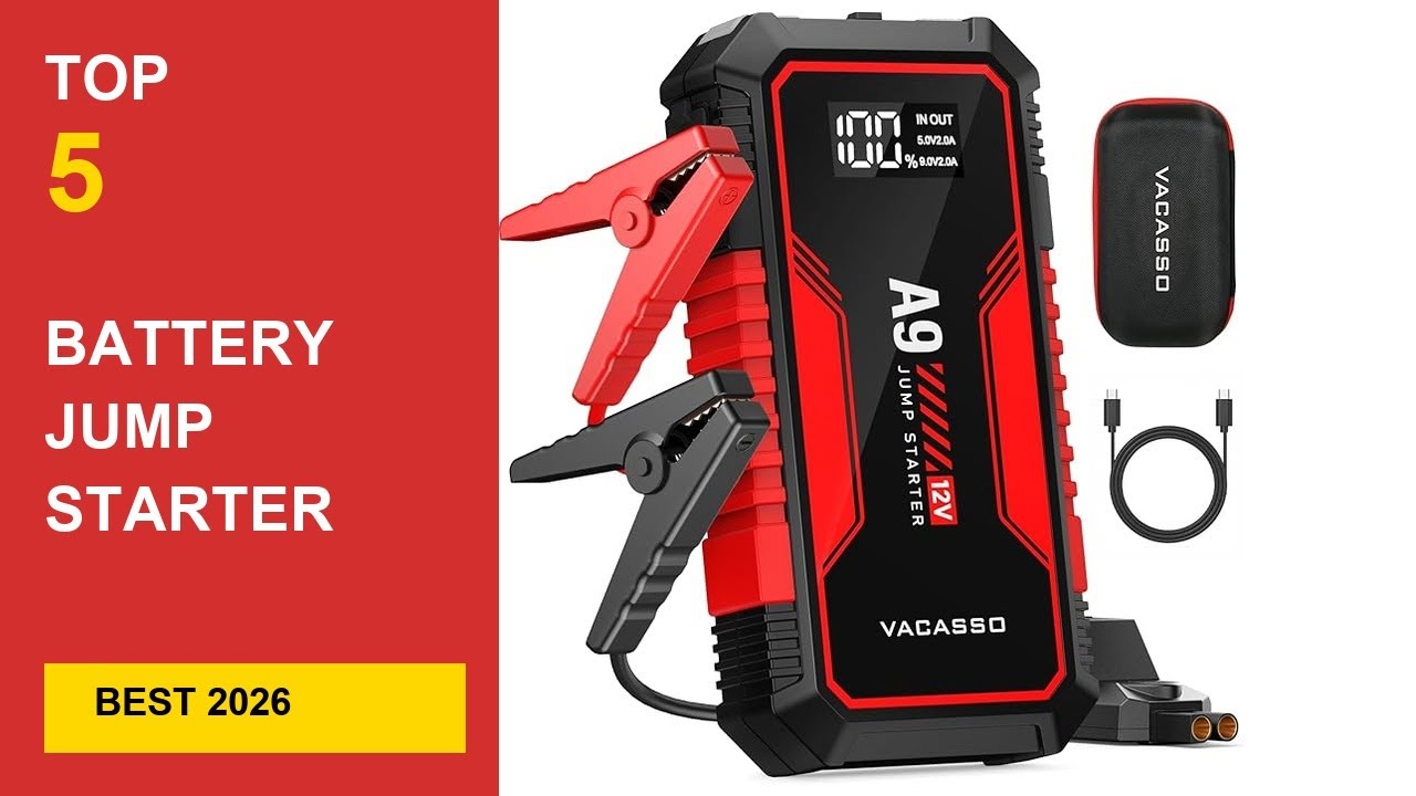 Best Battery Jump Starter Portable in 2026 - Expert Reviews in 2026