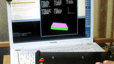 IMU with simplified Kalman filter