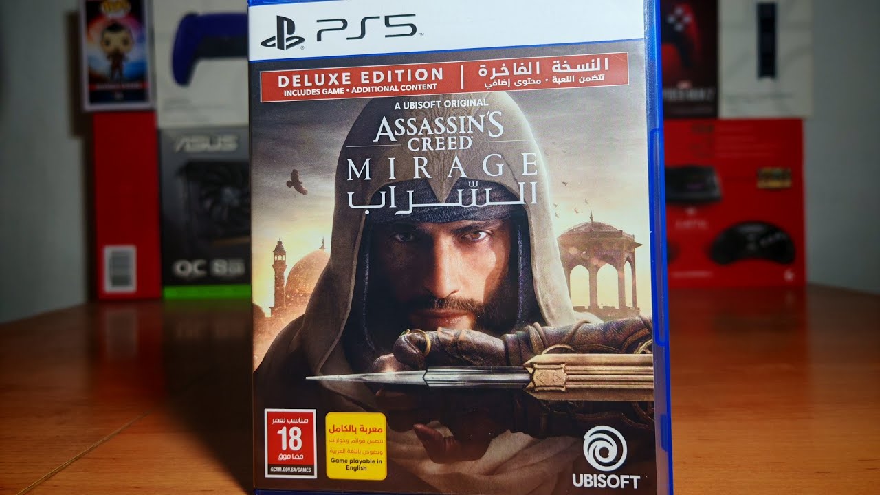 Обзор и распаковка Assassin's Creed Mirage: Deluxe Edition PS5