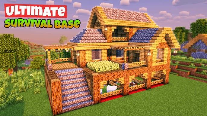 ⛏️ Minecraft Build Tutorial :: 🌎 Earth Globe House 🏠 
