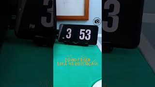 Protetor De Tela android Como Relgio De Cabeceira shorts