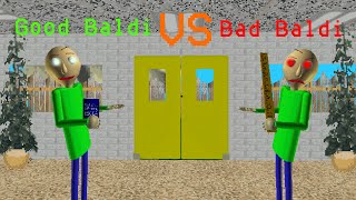 Good Baldi VS Bad Baldi - Baldi's Basics Mod - Demon Dino Basics TV