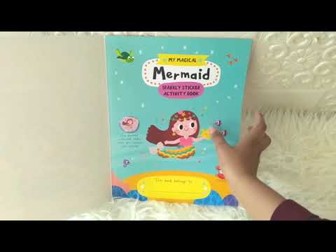 My Magical Mermaid Sparkly Sticker Activity Book With Over 400 Stickers