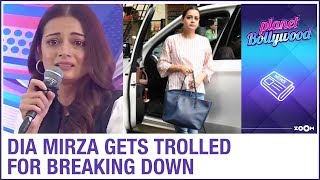Dia Mirza Breaks Down During Climate Emergency Discussion And Gets Trolled On Social Media