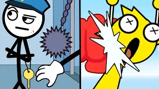 STICK ROBBER STEALING vs POWERFUL PUNCH- Fury Punch - BEST Android GAMES - New UPDATE 2025,Part#597.