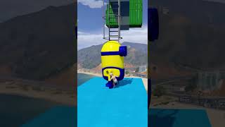 GTA 5 Epic Water Ragdolls Spiderman Jump/Fails Ep 978 #shorts