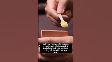 Hướng dẫn xử lý cạnh da lên keo se viền, sơn cạnh da #leathercraft #handmade #diy #craft #leather