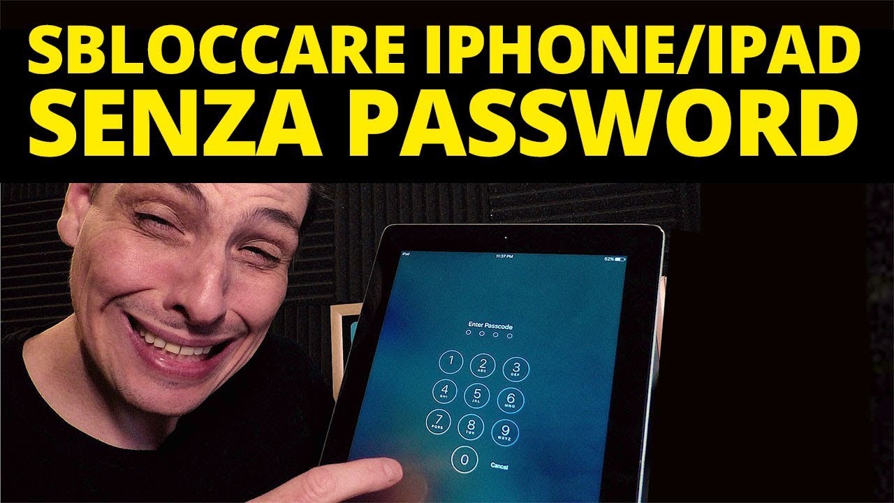 SBLOCCARE IPHONE TROVATO senza PASSWORD con iMyFone LockWiper - YouTube