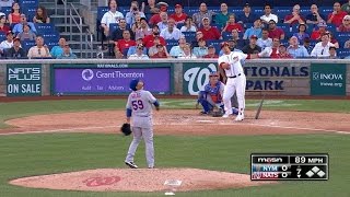 Ramos crushes a solo home run to center