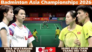 Yuta/Maya faced off against Hongkong pair 'Hung/Tsang' | R32 of BAC2026