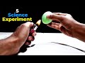 5 Awesome Science Experiment To do at Home | Easy Science Experiments