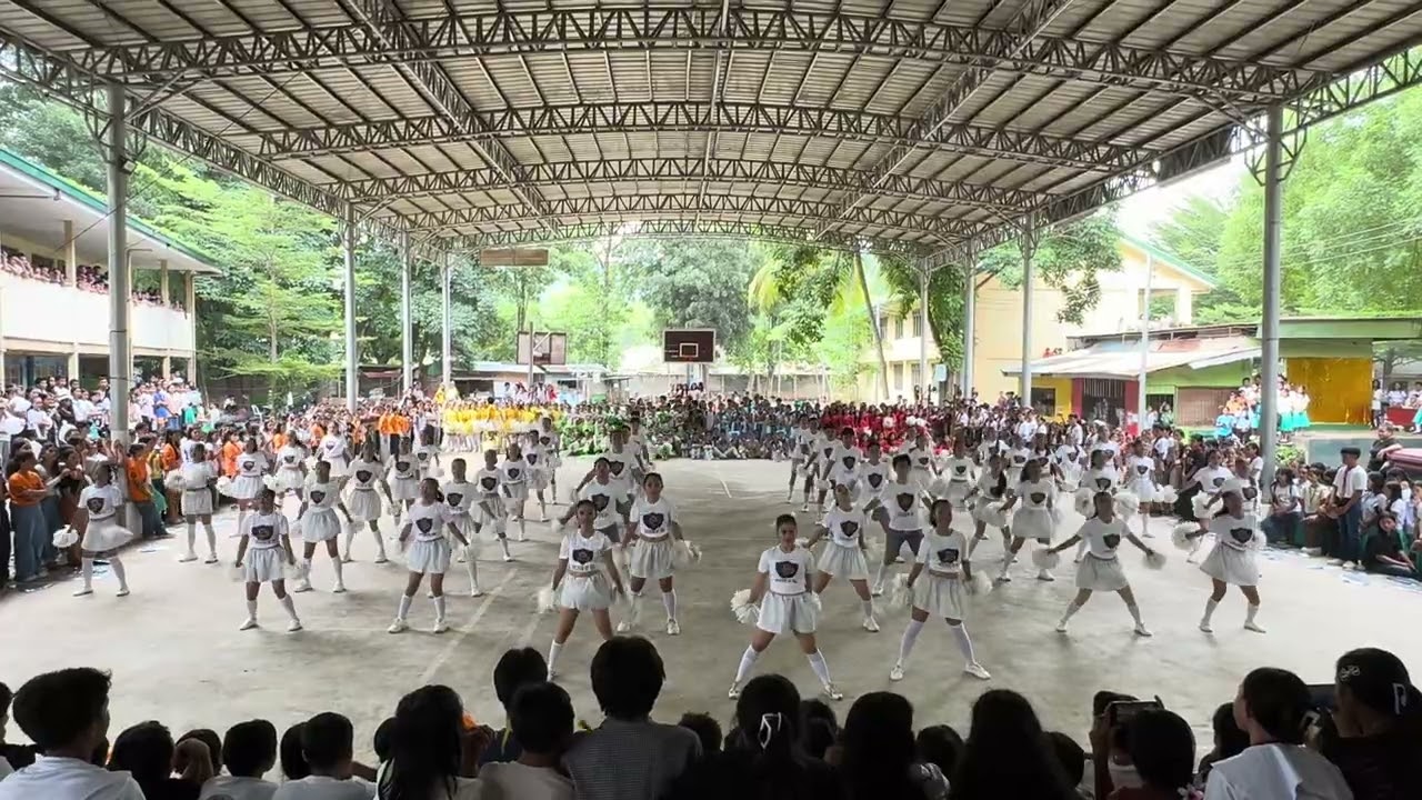 With our senior high kids