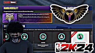 How To Get MAMBA MENTALITY on NBA 2K24!! FASTEST MAMBA MENTALITY METHOD