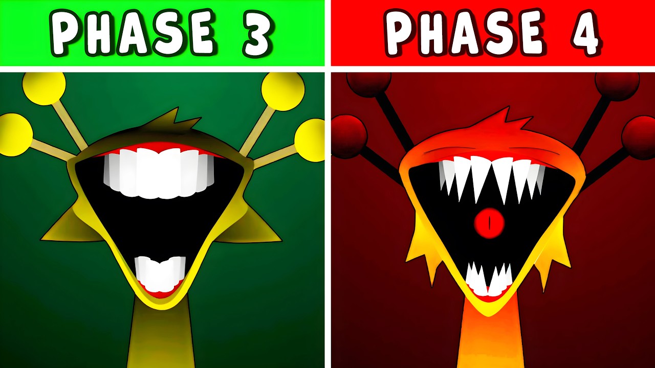 Incredibox Sprunki: Phase 3 Definitive VS Phase 4 Definitive