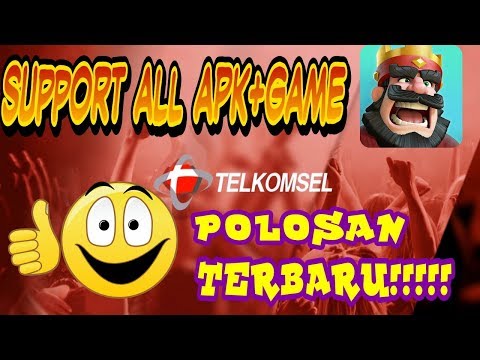 METODE BARU - TELKOMSEL POLOSAN Support All APK+GAME Online