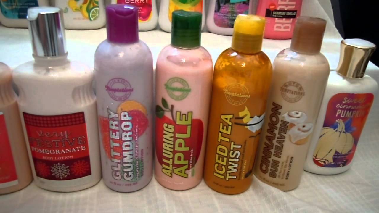 Bath & Body Works Lotions Collection YouTube