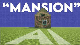 I Asked AI To Build My Dream House In Minecraft