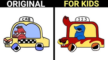 Car of Number Lore!? | ft. Alphabet Lore (DRAWING)