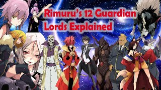 Rimuru's 12 Guardian Lords (Patrons) Explained