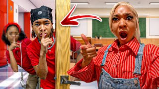 I CAUGHT THEM WITH THE DOOR LOCKED **BUSTED**