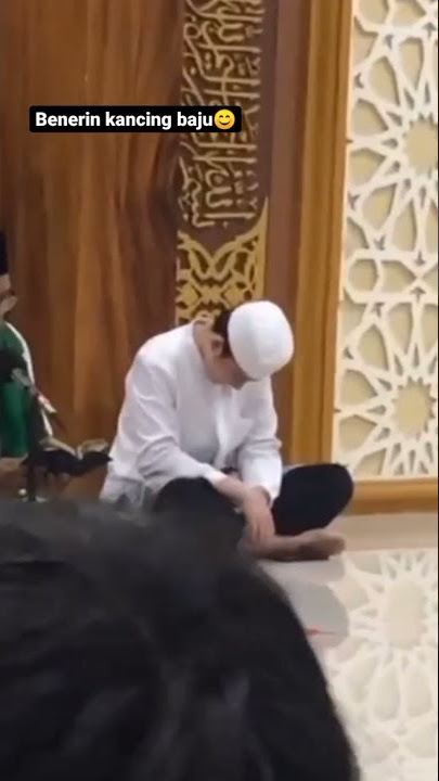 alwi assegaf terbaru di acara maulid nabi muhammad ||benerin kancing baju