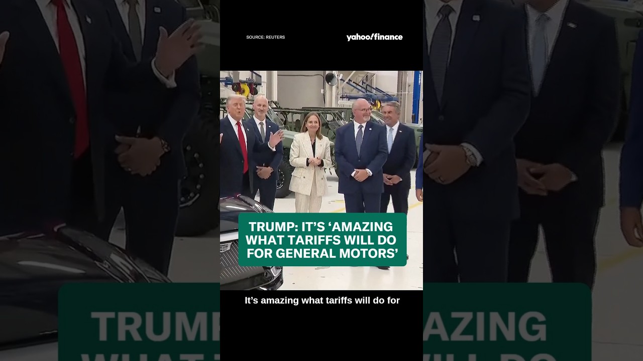 Trump: It's amazing what tariffs will do for General Motors thumbnail