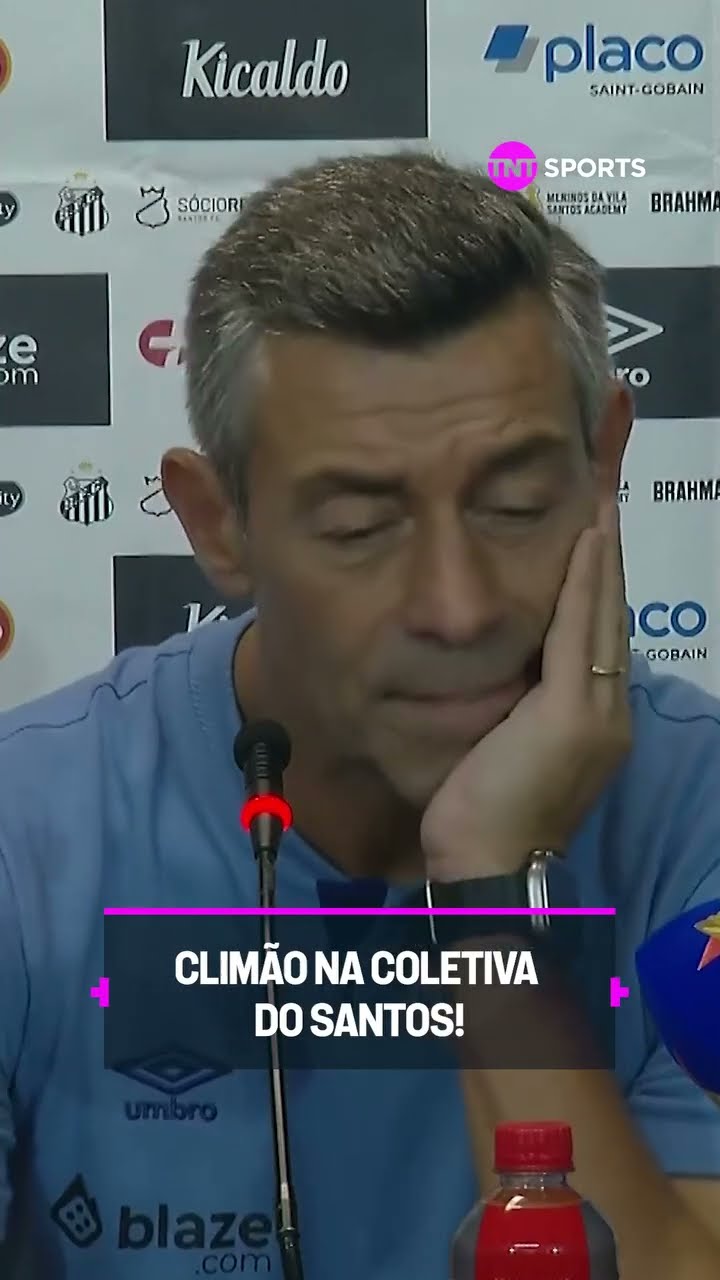 OLHA O CLIMÃO! PEDRO CAIXINHA SE IRRITA COM CELULAR TOCANDO NA COLETIVA! #shorts