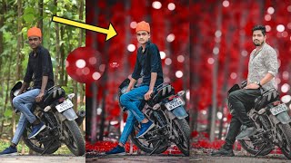 Shubh Devil Photo Editing|| Background me Bokeh kaise lagaye|| SS Rajput Edit screenshot 5