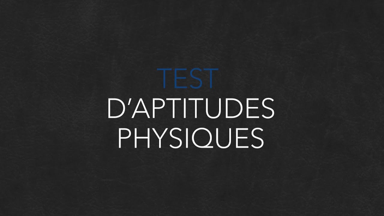 test-d-aptitude-physique-tap-youtube
