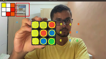 Rubiks cube color detector
