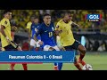 Colombia vs Brasil (0 - 0): resumen del partido  Eliminatorias Sudamericanas