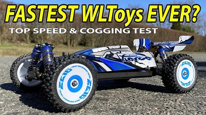 WLToys 124017 V2 Brushless 1/12 4WD High Speed RC Car - Top Speed Test & Cogging Test!