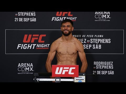 UFC Mexico City: Weigh-in