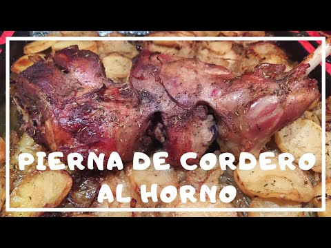 Como hacer pierna de cordero al horno con salsa