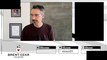 Watch Brent Analyze Your Wait Stats