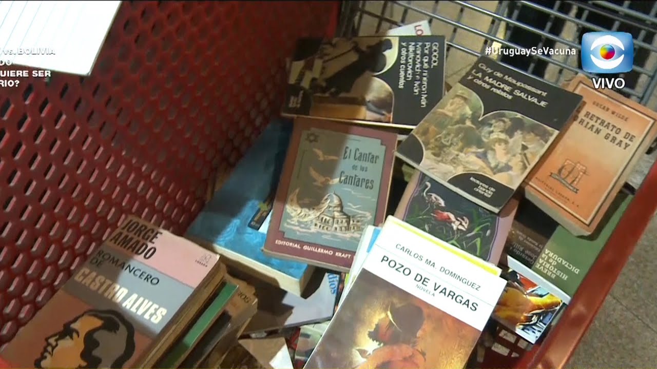 Puestos de recepción de libros en el MAM y el Jardín Botánico