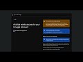 Connect Google ads and analytics data into CRM