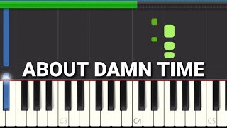 Lizzo - About Damn Time | Easy Piano Tutorial