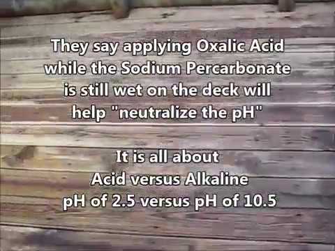 Wooden Deck Cleaning PART 2 Oxalic Acid, The Truth, How To DIY Brighten Lighten Savogran