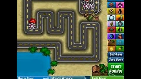 Bloons TD 4 Walkthrough - Easy Mode - Levels 21-35